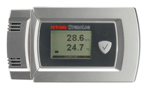 High accuracy humidity and temperature data logger